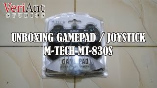 Unboxing Gamepad  Joystick  Stik PC MTECH MT830S [upl. by Pilihp]