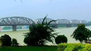 Bally Bridge Vivekananda Setu Calcutta Kolkata West Bengal [upl. by Eelyab]