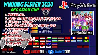 WINNING ELEVEN 2024 AFC ASIAN CUP PS1 [upl. by Jareen615]