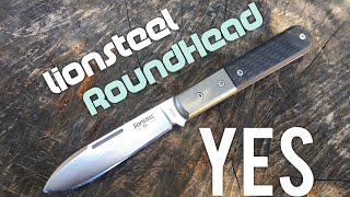 Lionsteel Roundhead Review and Sharpening [upl. by Elsilrac755]