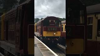 20142 and 20189 Depart Grosmont Running Light [upl. by Knorring770]