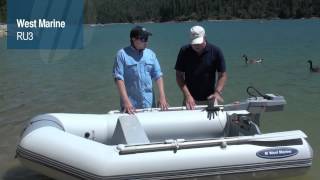 West Marine RU3 Inflatable Sport Boat [upl. by Magavern]