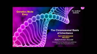 33 Chromosomal Basics of Genetics Introduction to Chromosomal Disorders polyploidy amp aneuploidy [upl. by Susie]