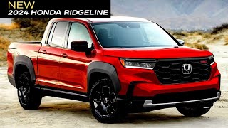 2024 Honda Ridgeline Trailsport the BEST new midsize truck interior and exterior review [upl. by Darrel]