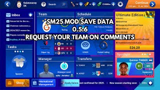 SM 25 mod save data v 056 CREATE CLUB EDITION 5 [upl. by Einatirb]