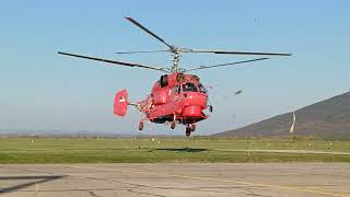 Serbian Police Helicopter Unit Kamov32 takeoff from Vršac Airport Serbia [upl. by Mcmahon]