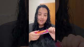 Como aplicar queratina no cabelo com Novex Recarga de Queratina 🥰 novex shorts [upl. by Nirik397]