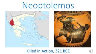 Neoptolemos killed in action in 321 BCE [upl. by Noirad]