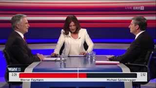 Wahl 2013 Faymann vs Spindelegger 1 [upl. by Enida157]