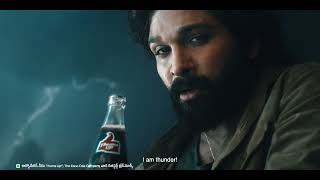 Entering the Thunderverse in a truly iconic way  I am Thunder⚡️ AlluArjun X ThumsUp [upl. by Yllitnahc]