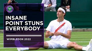 Is This The Greatest Set Point of The Championships So Far  Wimbledon 2022 [upl. by Anatlus]