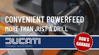 3Axis Minimill Powerfeed  More Than Just a Drill  Robs Garage [upl. by Kentiggerma]