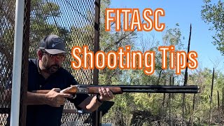 FITASC fast low quartering target How to shoot sporting clays and FITASC [upl. by Aicined]