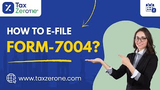 Secret Hack to Efile Form 7004 in Minutes  Its Easier Than You Think [upl. by Joacimah]