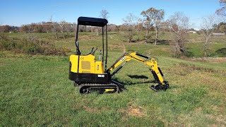 I bought a Chinese Mini Excavator MIVA VA15 [upl. by Nneb777]