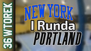 19 11 I Runda New York vs Portland – Wtorek Div Jesień 2024 r [upl. by Xirdnek]