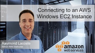 Connecting to an AWS Windows EC2 Instance [upl. by Nohshan45]