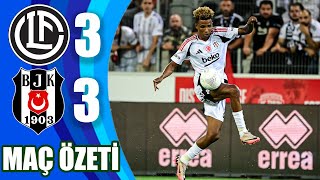 Lugano  Beşiktaş Maç Özeti  Lugano 33 Beşiktaş [upl. by Egiarc]