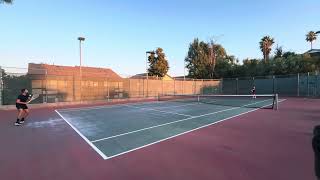 USTA 40 tennis singles highlights [upl. by Suivatnod315]