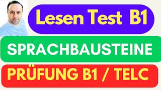 Prüfung Lesen Verstehen B1 👍 [upl. by Ogilvie]