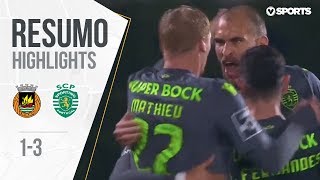 Highlights  Resumo Rio Ave 13 Sporting Liga 1819 11 [upl. by Kempe658]