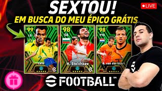 SEXTOU EM BUSCA DO MEU ÉPICO GRÁTIS NO EFOOTBALL 2024 MOBILE [upl. by Claire]