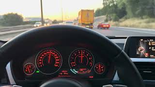 BMW 316i F30  Stage 1 Acceleration [upl. by Paynter604]