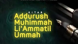 Serial Kajian LIVE  Ad Durush Muhimmah Lanjutan [upl. by Hetty408]