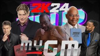 Greatest General Manager Beetlejuice GM mode 1 WWE 2k24 PS5 [upl. by Charley]