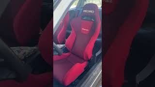 Recaro Seats In Honda EG Hatchback 🔥 trending eg6 trendingshorts viralvideo fyp carshorts 🫡 [upl. by Idonna]