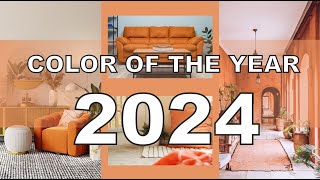 🔥COLOR OF THE YEAR 2024  INTERIOR DESIGN [upl. by Latouche]