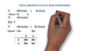 Tips Genetika Monohibrid [upl. by Ahsimot]