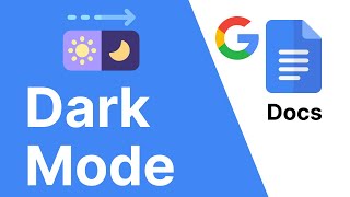 How to Activate Dark Mode in Google Docs [upl. by Lesoj287]