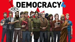 EXCITEDLY Playing Democracy 4 [upl. by Race]