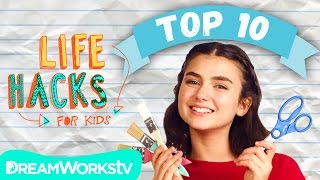 The Top 10 Hackiest Hacks Ever  LIFE HACKS FOR KIDS [upl. by Rye995]