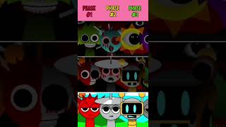 Incredibox Sprunki p1 vs p2 vs p3 sprunki incredibox shorts [upl. by Cloots934]