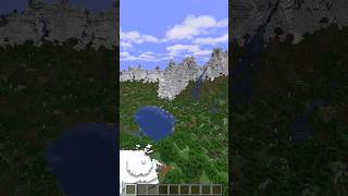 🤯 MOUNTAIN CIRCLE LAKE  Minecraft 1211 Java Edition Seed [upl. by Aicerg]