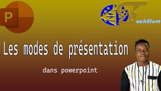 Les mode de présentation dans PowerPoint [upl. by Leunamme]