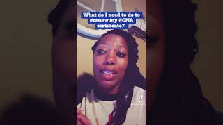 How do you renew your CNA certification cna podcast nurseaide prometric texastulipsystem [upl. by Nymrak]