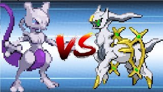 Pokemon Arceus vs Mew amp Mewtwo [upl. by Gord]