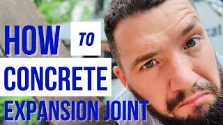 How to put in Concrete Expansion Joint Material [upl. by Arlie100]