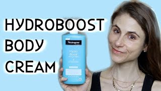 NEUTROGENA HYDROBOOST BODY GEL CREAM REVIEW DR DRAY [upl. by Adarbil]