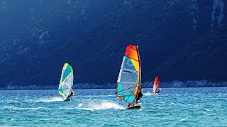 Windsurfing Vassiliki  Lefkada Greece [upl. by Nimzaj976]