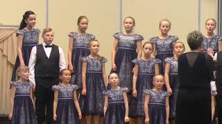 Vem Kan Segla Chamber Choir Vera Камерный хор Вера [upl. by Inohtna]