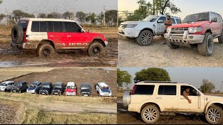 आज कर दिया gaadio में मोटा nuksan offroading के चक्कर में😭।old Endeavour vs Old Pajero😎 [upl. by Nevi]