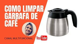 COMO LIMPA GARRAFA DE CAFÉ [upl. by Drofxer]