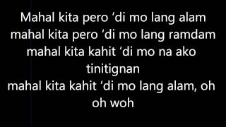 Lagi Mo Nalang Ako Dinidedma  Rocksteddy Lyrics [upl. by Bent]