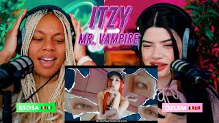 ITZY quotMr Vampirequot MV ITZY reaction [upl. by Iniffit59]