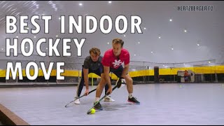 How to use the sideboards  Indoor Hockey  Hertzberger TV [upl. by Inaluahek]