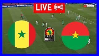 🔴En Direct  Sénégal vs Burkina Faso  Qualifications pour la Coupe dAfrique des Nations [upl. by Ahselyt]